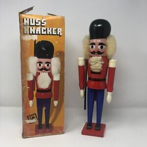 Nuss Knacker Nutcracker Number 4045 Made in West Germany with Original Box